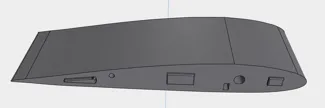 Rallonge Aile 10Cm X-UAV Talon V3 1718mm