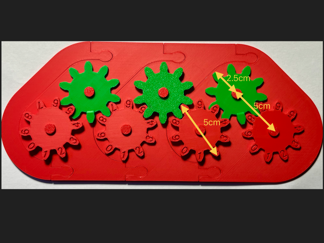 Calculatrice Mécanique - Pascaline V5.4 Modulable