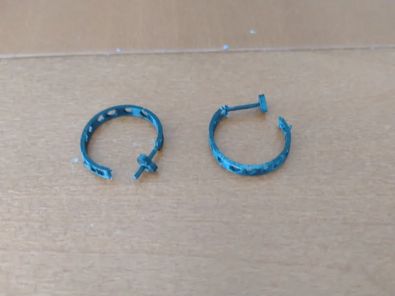 Pendientes de corazones 