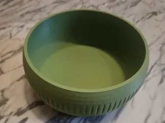 Modern Ribbed Bowl – Design für Deko & Alltag