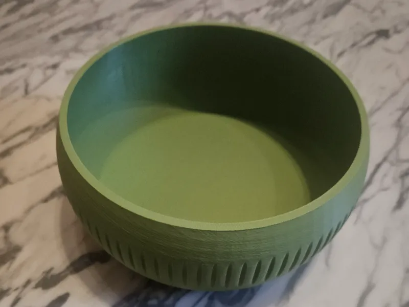 Modern Ribbed Bowl – Design für Deko & Alltag