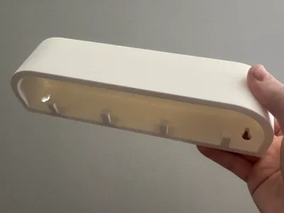 4 Key hook Hidden in Entryway Shelf