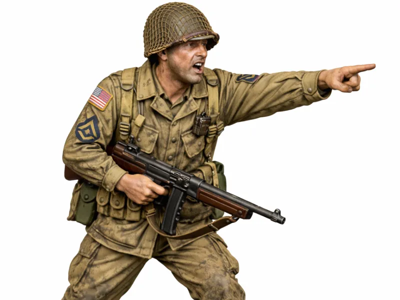 Bolt Action WW2 U.S. NCO
