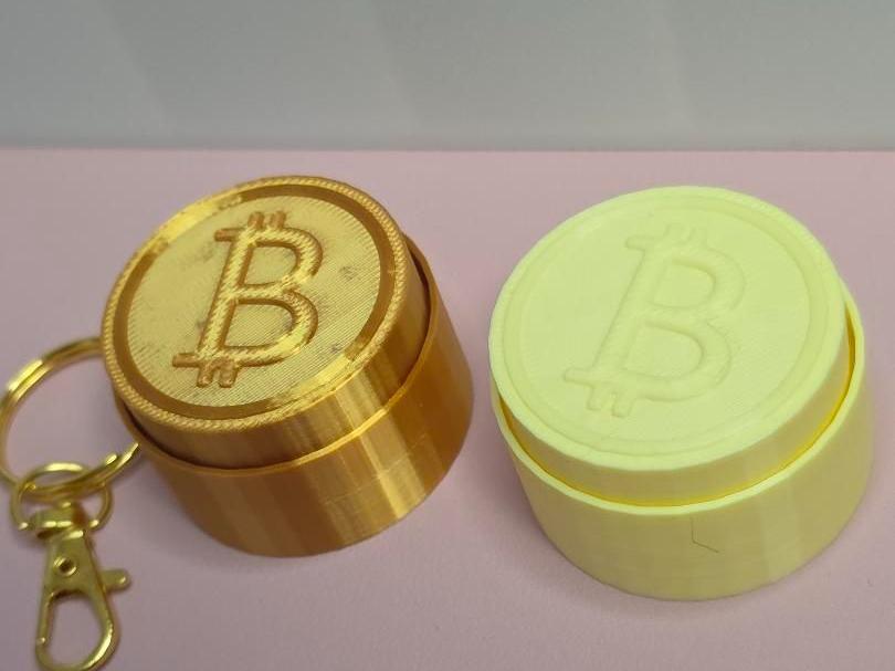 비트코인 피젯 클리커 스트레스 해소 / Bitcoin Clicker toy (지원 없음) 