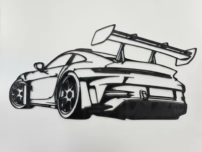 art wall porsche 911