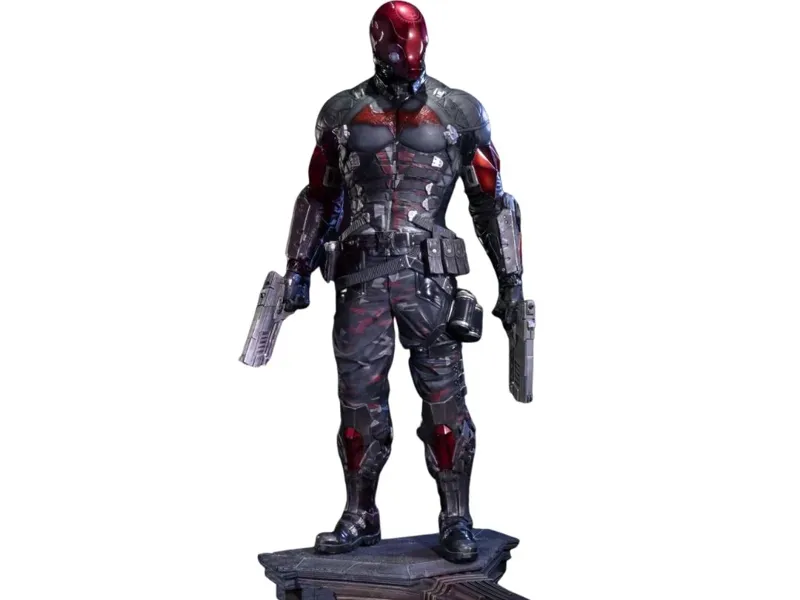 Arkham Redhood Statue 