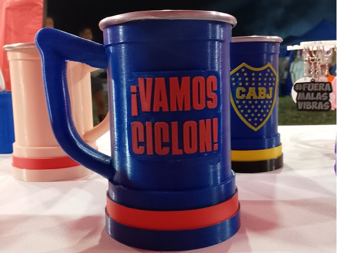 Parche Vamos ciclon