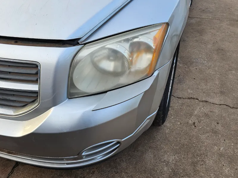 07-12 Dodge Caliber front bumper hole damage cover