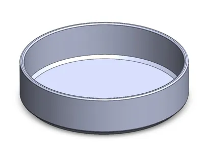 Hamster food bowl 6 cm diameter, 1.5 cm deep