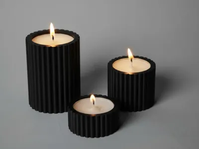 Minimalist Candle Holders