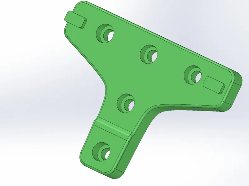 1/4 Pegboard mount for Hercules Battery charger v2