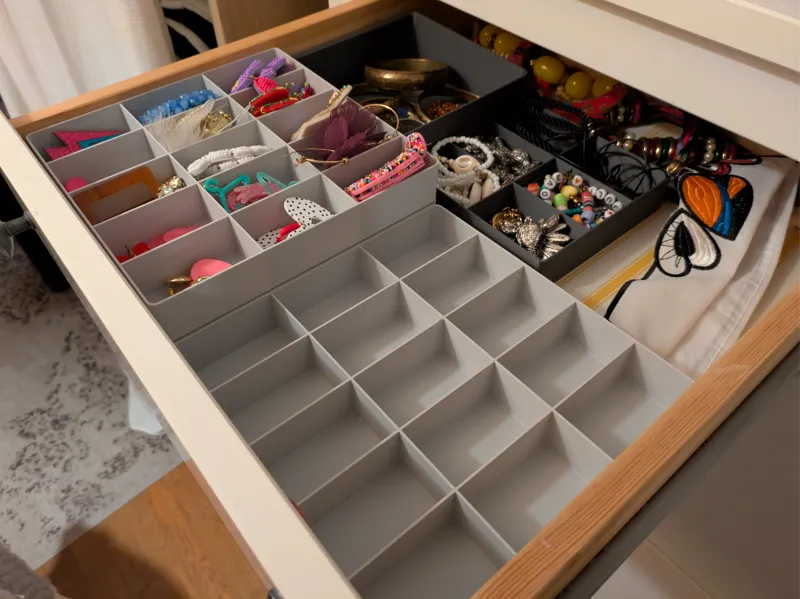 Boite bijoux empilable IKEA