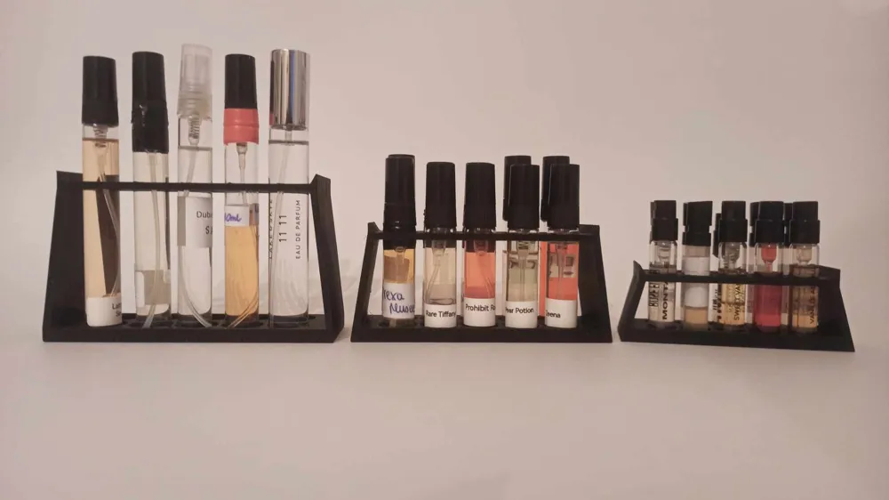 Decants / Samples Organizers / Holders - Free 3D Print Model - MakerWorld