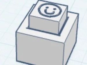 Smiling button test