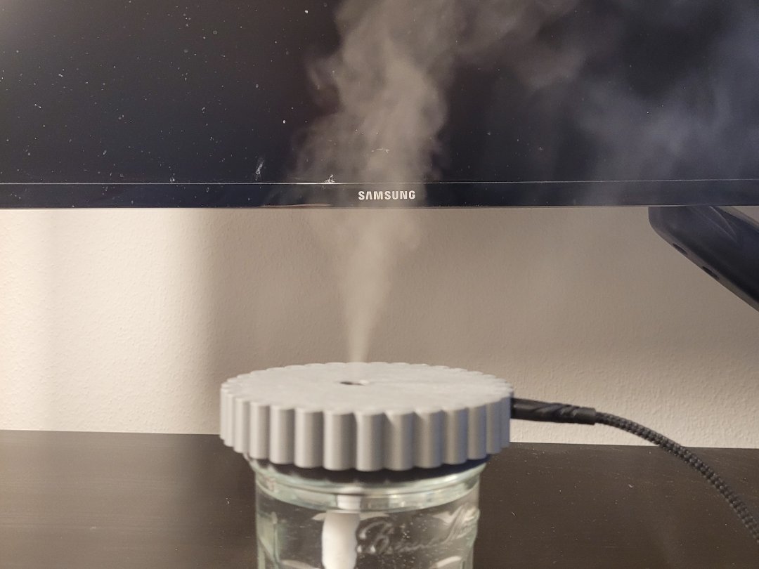 Diffuser / Luftbefeuchter für Marmeladenglas