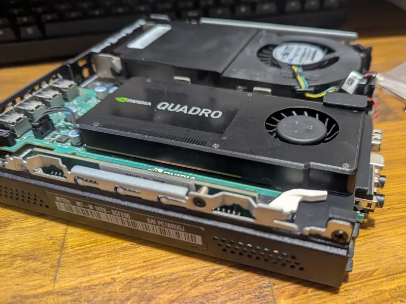 ThinkCentre M720Q/M920X bracket for  Quadro K1200