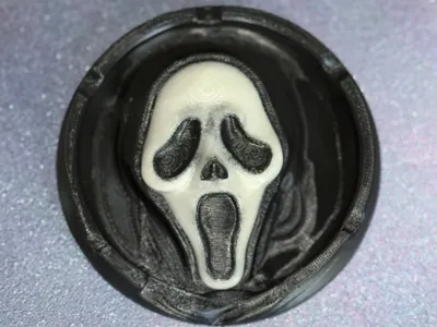 Ghost Face Ashtray