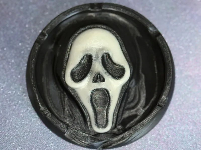 Ghost Face Ashtray