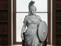 Statue d'Athéna, déesse de la sagesse — photo 1