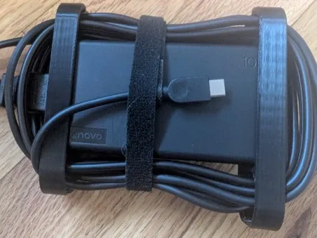 100w Lenovo USB-C Charger Cable Winder