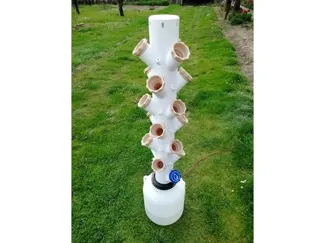 Modular Hydroponic Tower – Vertical Growing System