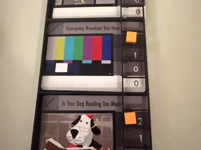 Tray for the board game "The Network"