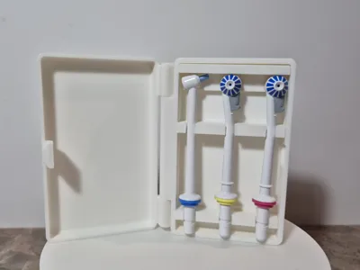 Hygienic Organizer Case for Water Flosser Nozzles