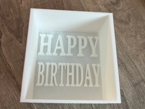 Happy Birthday box