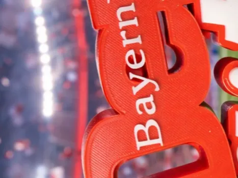 Schriftzug Der Bayernfan