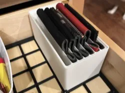 7 Slot Can Koozie Gridfinity Organizer 