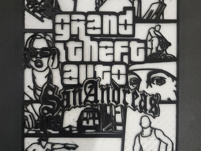 GTA San Andreas Cover Art