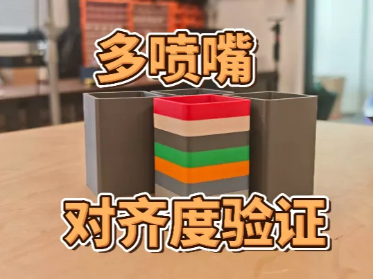 H2C\H2D多喷嘴对齐度测试模型