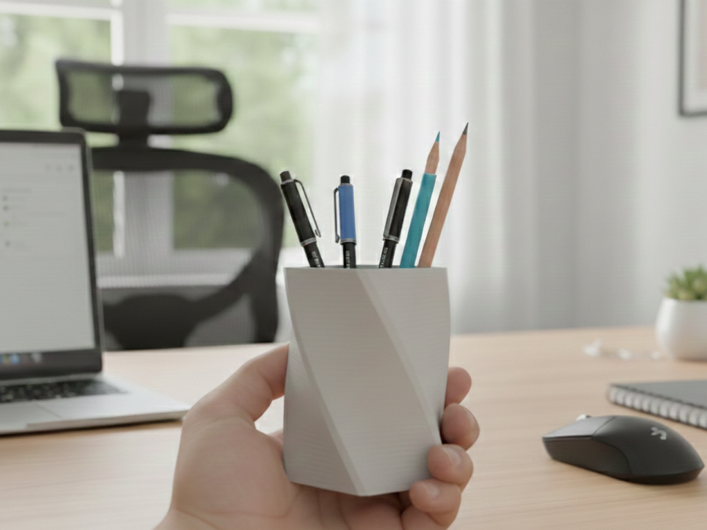 Portapenne a Spirale — Spiral Pen Holder