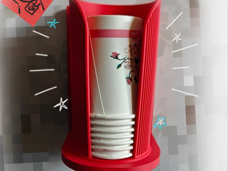 自动分离纸杯架