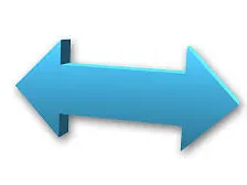 double sided arrow