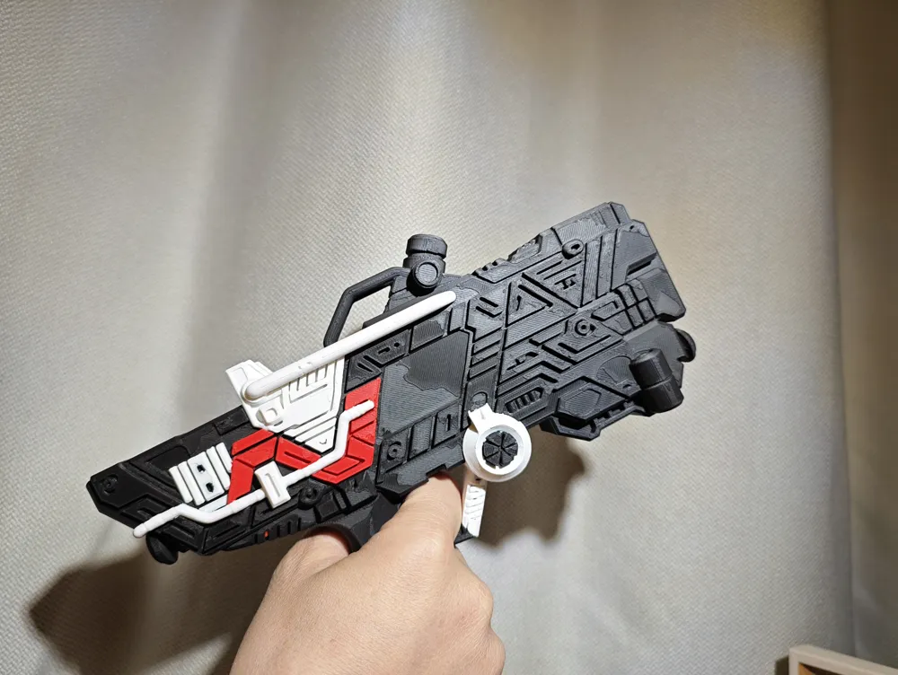 Kamen Rider Magnum Gun - Free 3D Print Model - MakerWorld