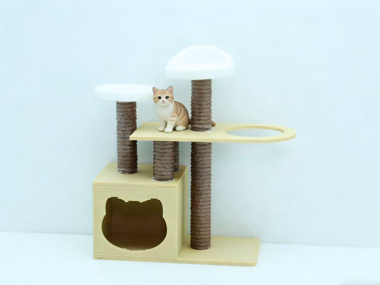 微缩猫爬架