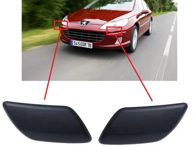 Peugeot 407 wahser cover headlight 