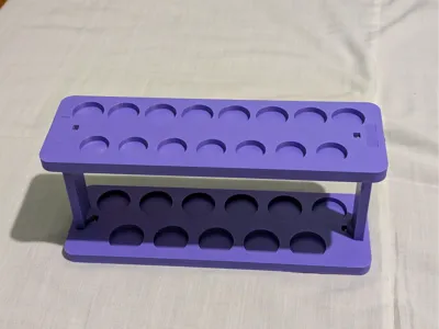2-Tier 3D Printed Essential Oil Display Rack