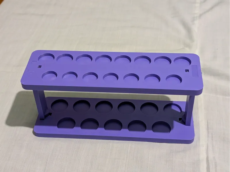 2-Tier 3D Printed Essential Oil Display Rack