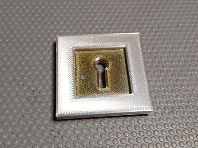 Standard door lock cover plate
