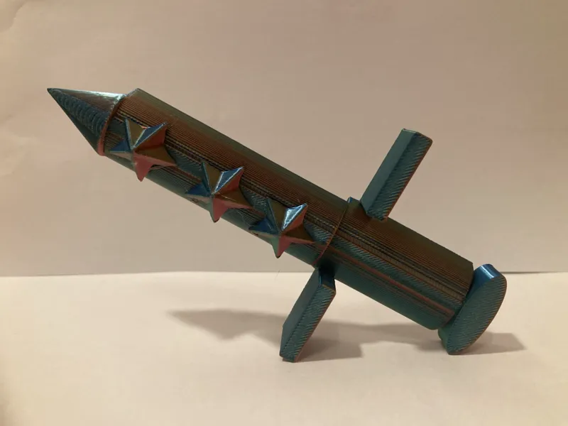 Sword with stars