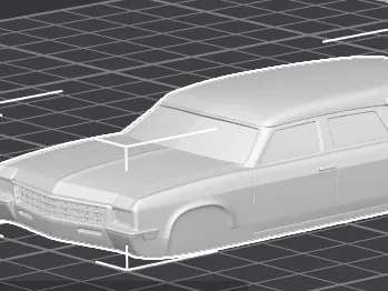 mini crawler hearse