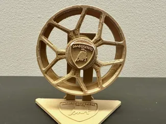 Spinning Lamborghini stand