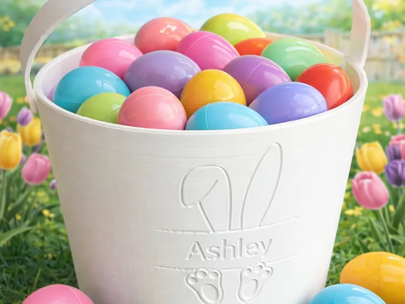 Customizable Personalized Easter Basket