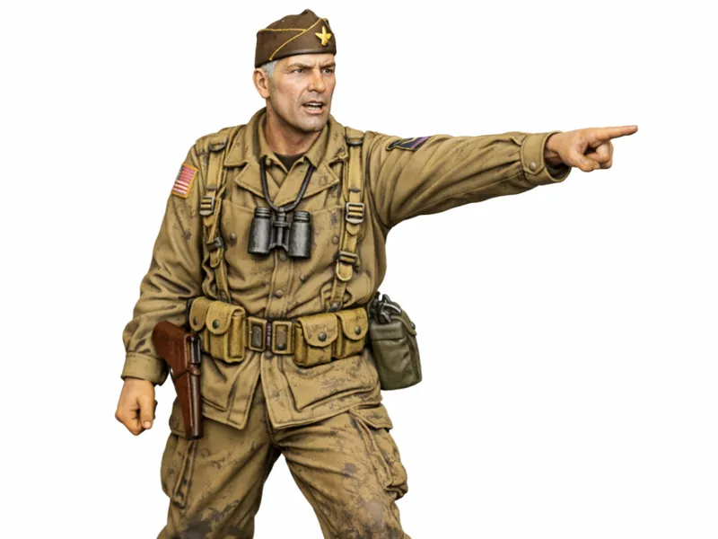 Bolt Action WW2 US Commander