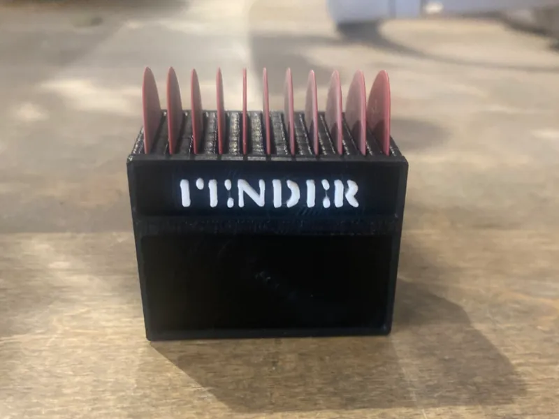 fender amp guitar pick holder 10 picks