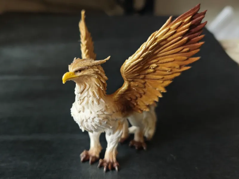 3D 打印奇幻生物，神兽传说，狮鹫守护兽