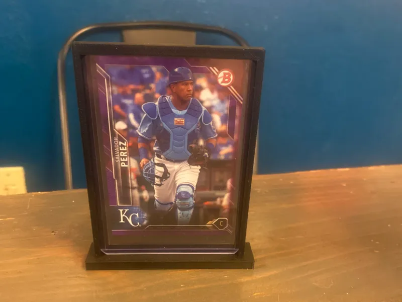 top loader card stand