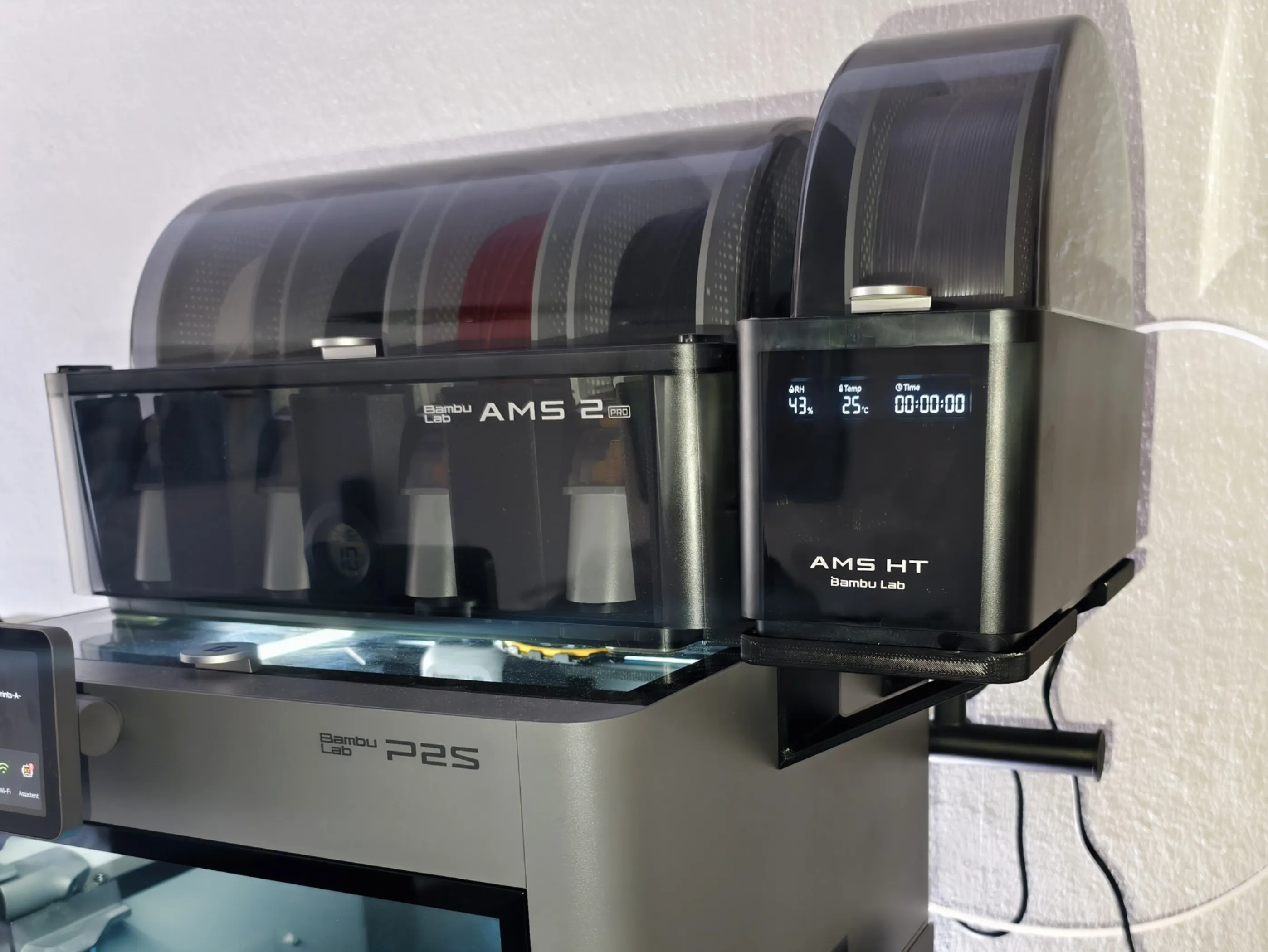 AMS 2 Pro 到 AMS 线缆管理 - 免费 3D 打印模型 - MakerWorld